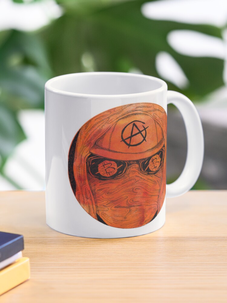 Bitcoin Anarchist Tasse