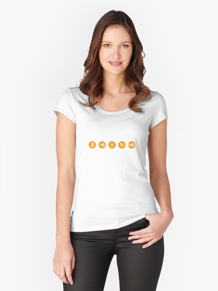 BTC Signs Tailliertes Runhals T-Shirt