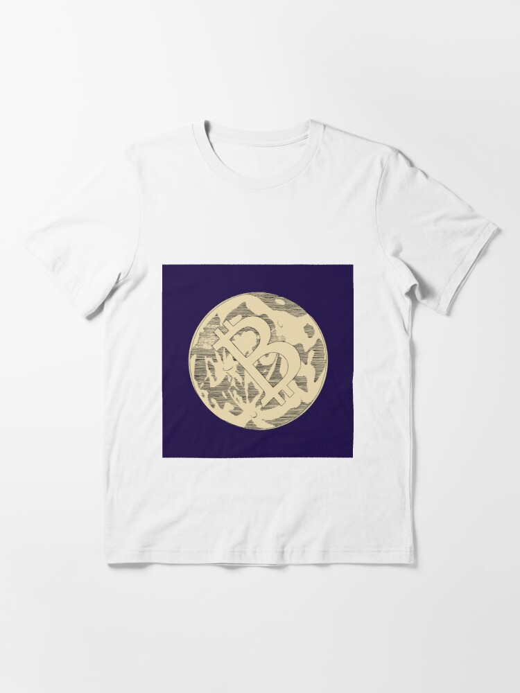 Bitcoin to the moon Essential T-Shirt