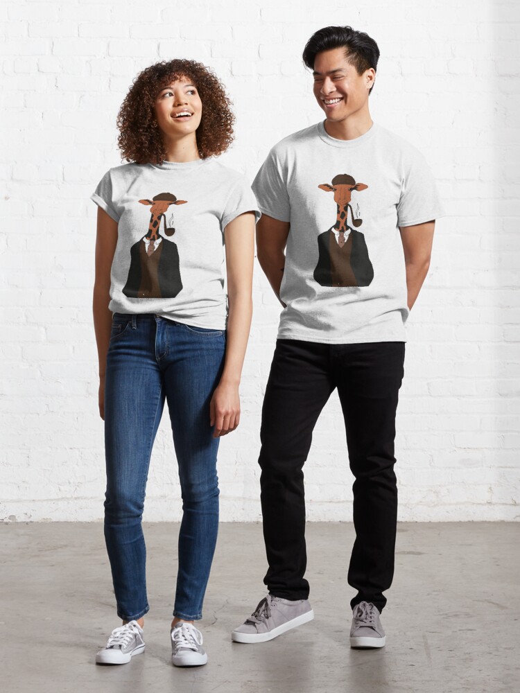 Smoking Giraffe classic t-shirt