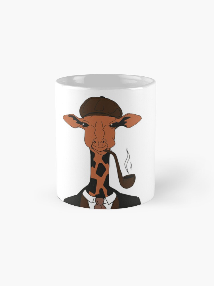 Smoking Giraffe Tasse