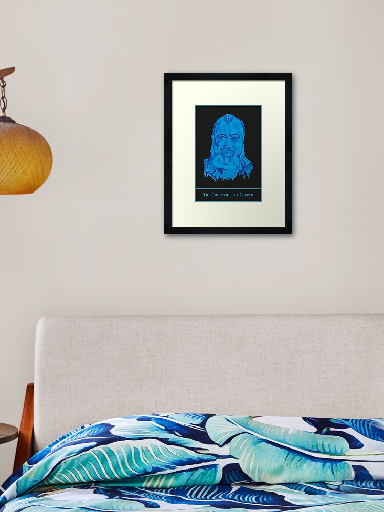 The Godfather of Crypto Kunstdruck