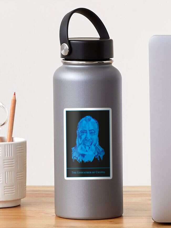 The Godfather of Crypto Sticker